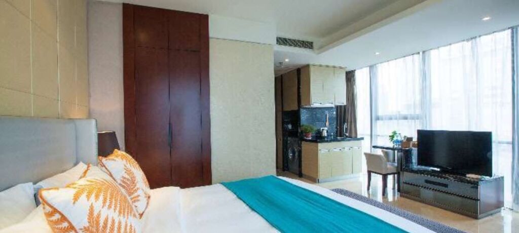 Нинбо: Bolan Senior Hotel Apartment (Ningbo Tianyi Square)