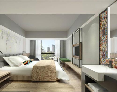 Пекин: Qiu Guo Hotel (Beijing Huamao)