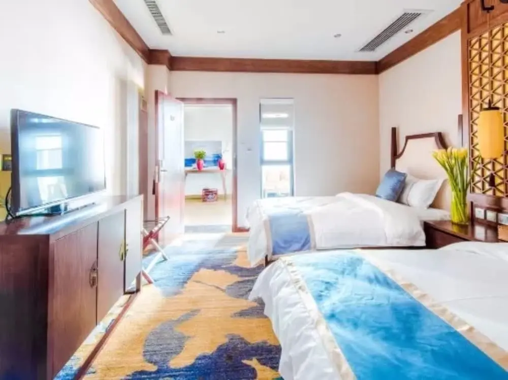 Лицзян: Dengfeng Banshan Boutique Hotel Lugu