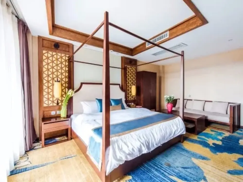 Лицзян: Dengfeng Banshan Boutique Hotel Lugu