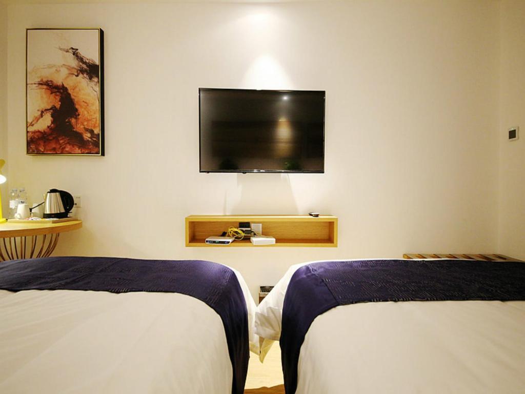 Ланьчжоу: Lanmei Boutique Hotel Xiyuan West Station Branch Lanzhou