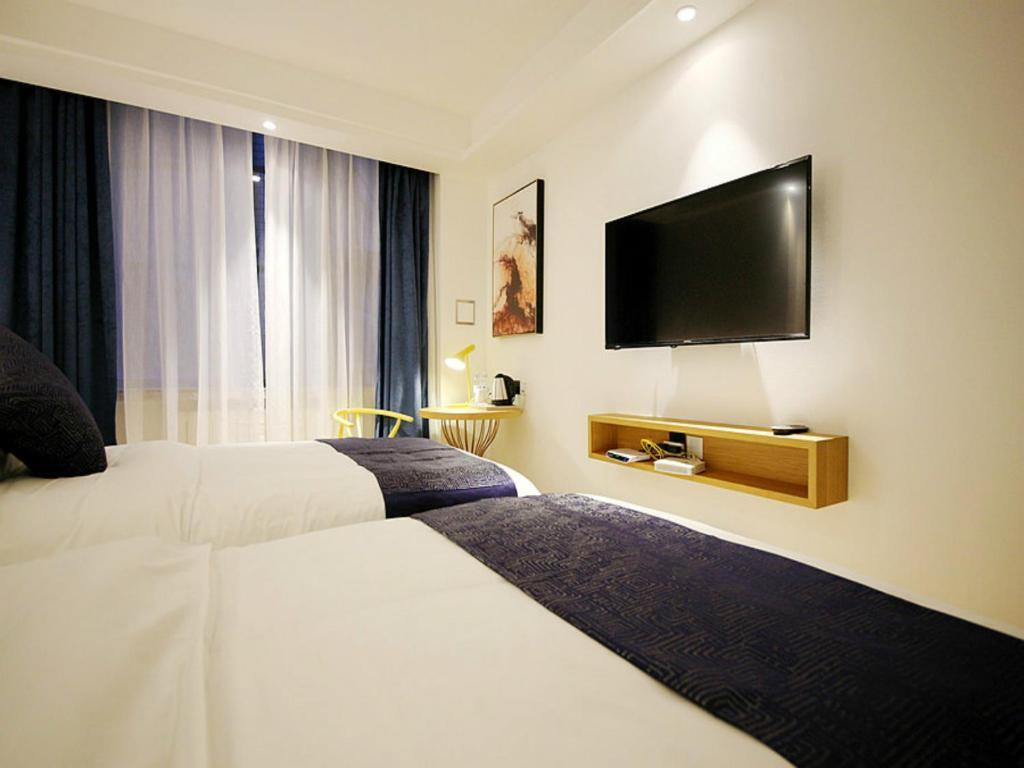 Ланьчжоу: Lanmei Boutique Hotel Xiyuan West Station Branch Lanzhou