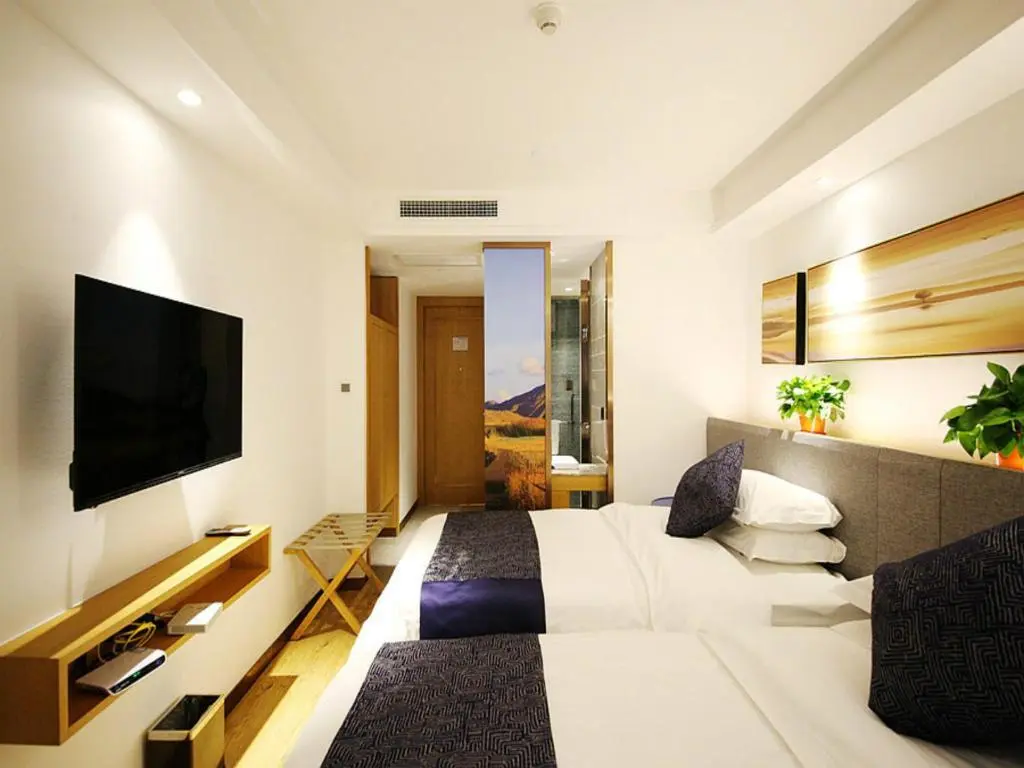 Ланьчжоу: Lanmei Boutique Hotel Xiyuan West Station Branch Lanzhou