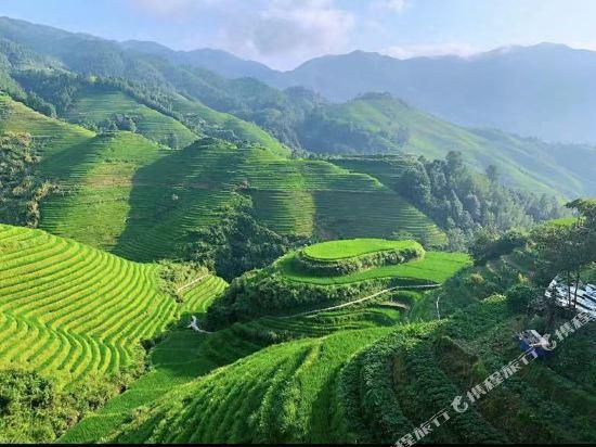 Longsheng: Longji terrace Wuyou Shanshe Homestay (thousand storey terrace viewing platform)