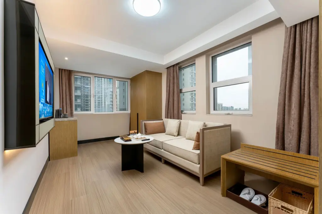 Цзинань: World Hotel (Jinan Hanyu Jingu Olympic Sports Center)