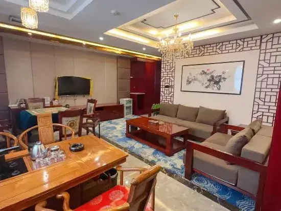Ланьчжоу: Lanzhou Golden Apple Boutique Hotel (Railway Station Lanzhou University)