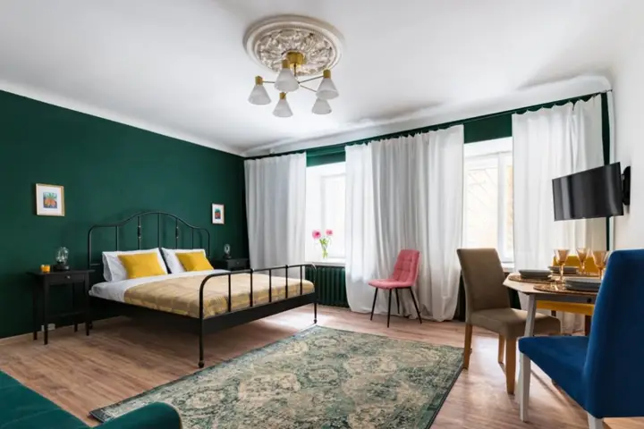 Санкт-Петербург: Апартаменты LetYourFlat "Emerald" 1 спальня