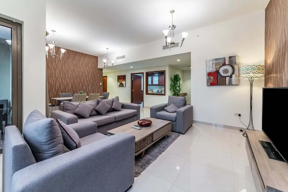 Дубай: City Nights JBR 4 bedroom sadaf 4