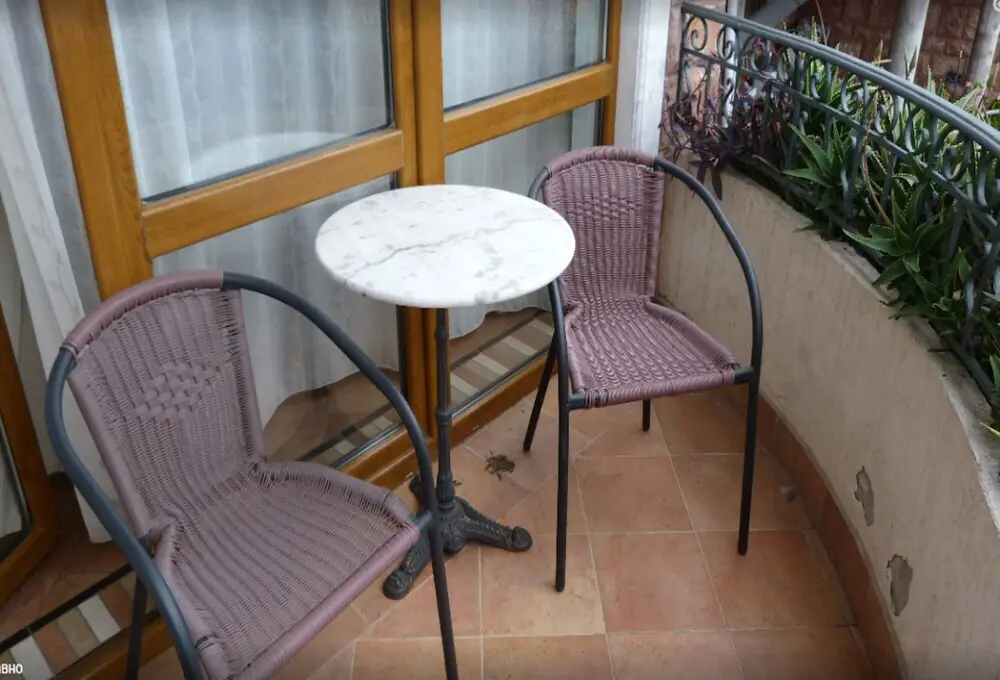 Свети-Стефан: Levantin Inn 12 Room N7 Sea Side