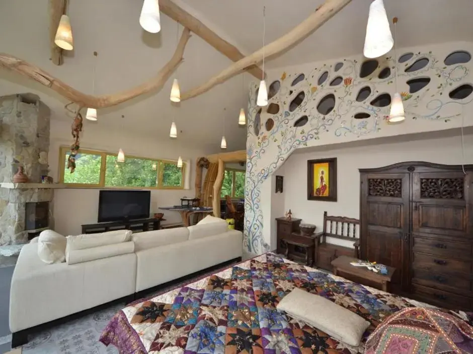 Красная Поляна: Гостевой дом Design Chalet Tree of Life