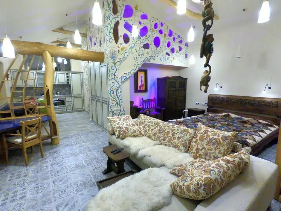 Красная Поляна: Гостевой дом Design Chalet Tree of Life