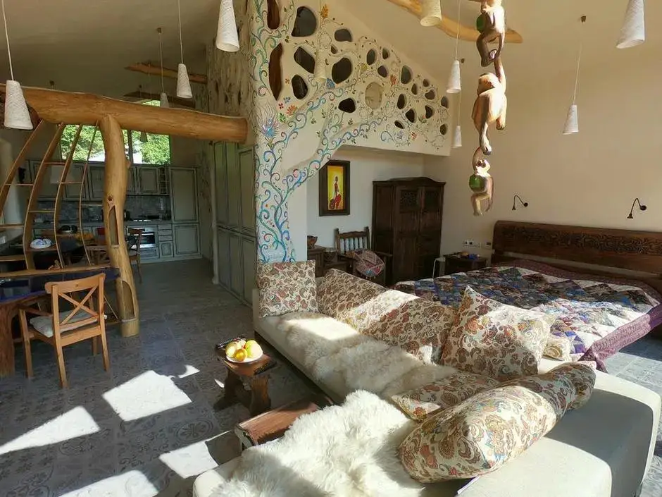 Красная Поляна: Гостевой дом Design Chalet Tree of Life