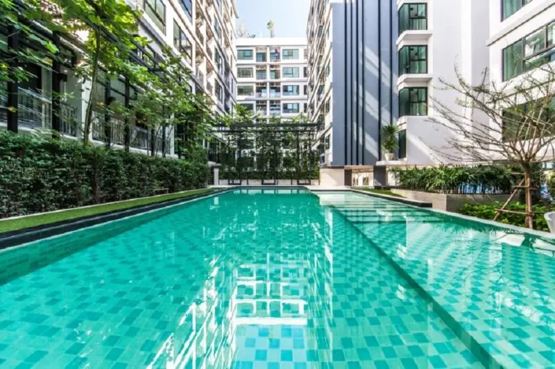 Бангкок: Villa Lasalle Condo C Near Bts @ Sukhumvit Road