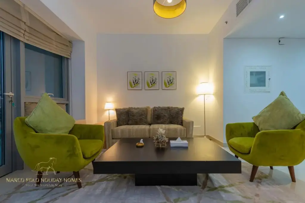 Дубай: Marco Polo - 2 Br with Burj Khalifa View - 5 Min To Dubai Mall
