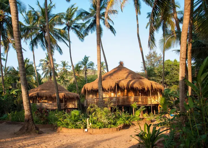Ашвем: Anahata Retreat Beach front resort
