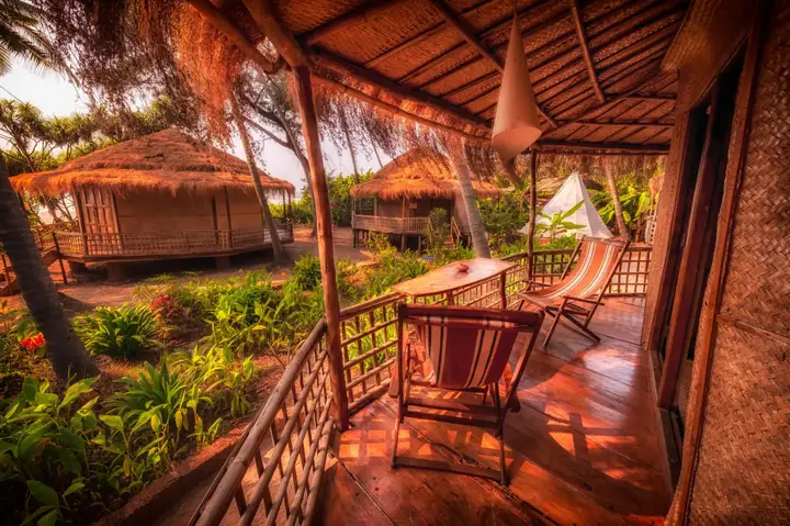 Ашвем: Anahata Retreat Beach front resort