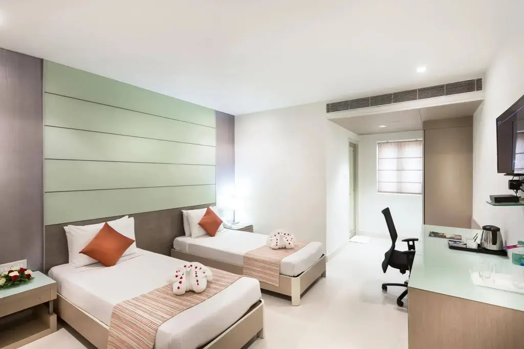 Ченнаи: The Lotus Apartment Hotels - Burkit Road