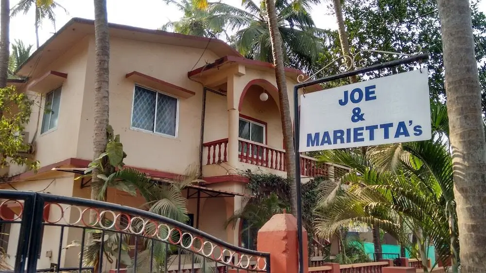 Калангут: Joe and Marietta's Guesthouse