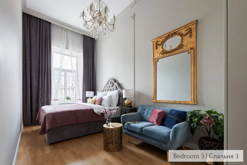 Санкт-Петербург: Minin Apartments с видом на Фонтанку 130м²