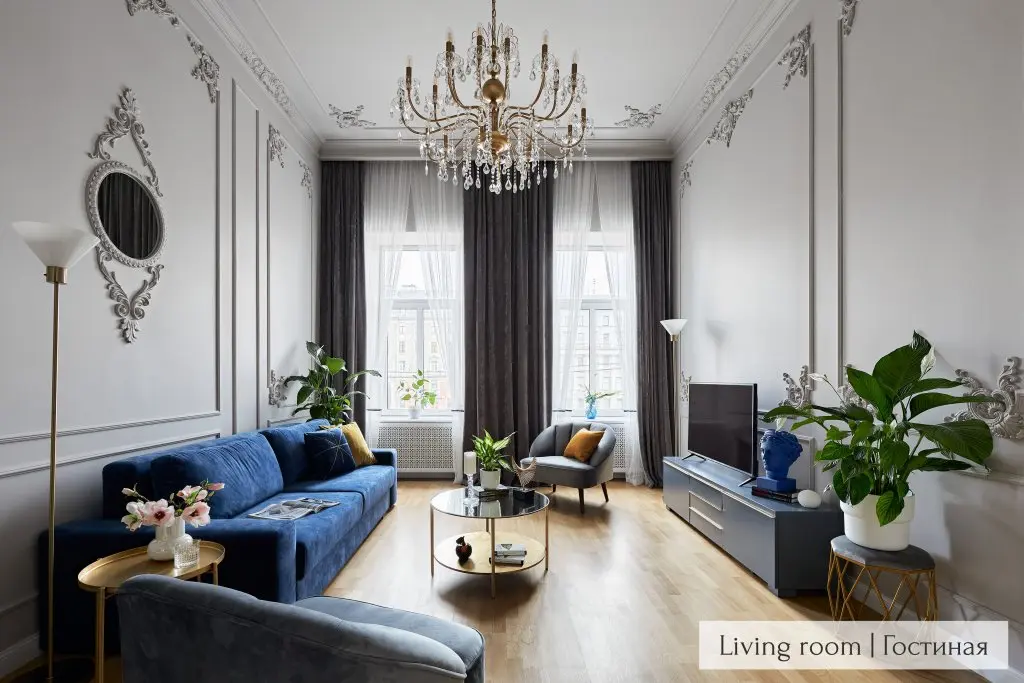 Санкт-Петербург: Minin Apartments с видом на Фонтанку 130м²