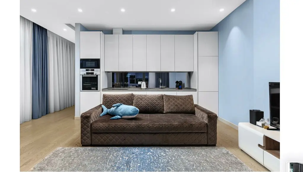 Москва: Апартаменты Москва Сити 49 этаж Grand Blue 2 комнаты Moscow City 49 floor