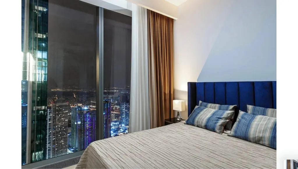 Москва: Апартаменты Москва Сити 49 этаж Grand Blue 2 комнаты Moscow City 49 floor