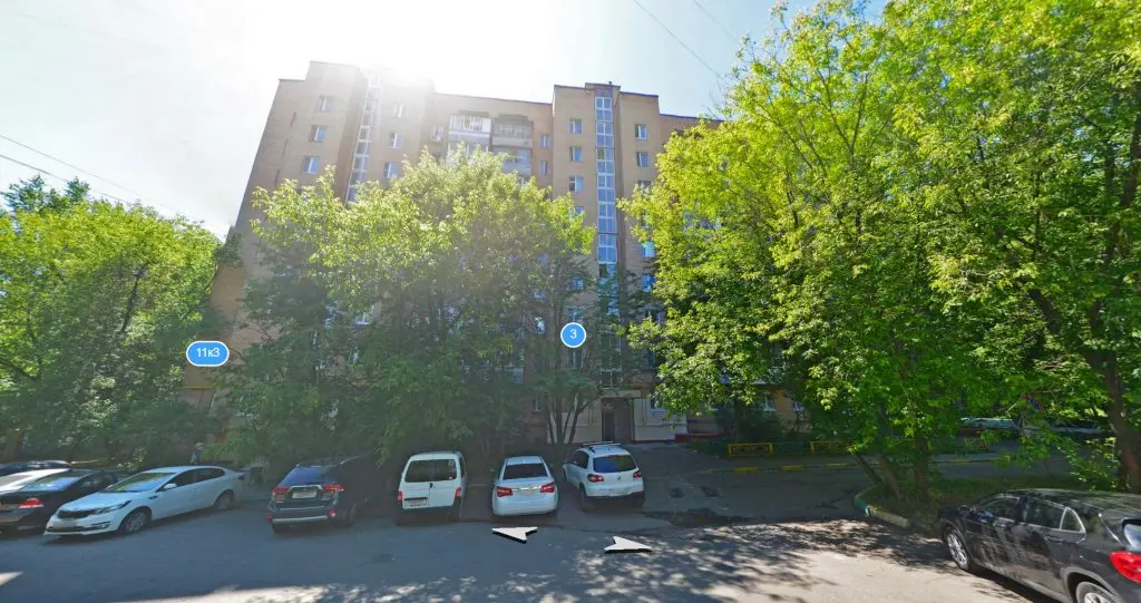 Москва: Квартира на улице Охотничья 3