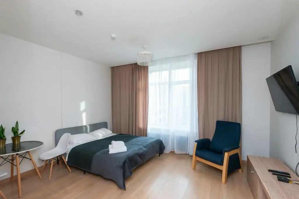 Москва: Апартаменты #2 Cosy studio for 2+1 by Lo Apartments