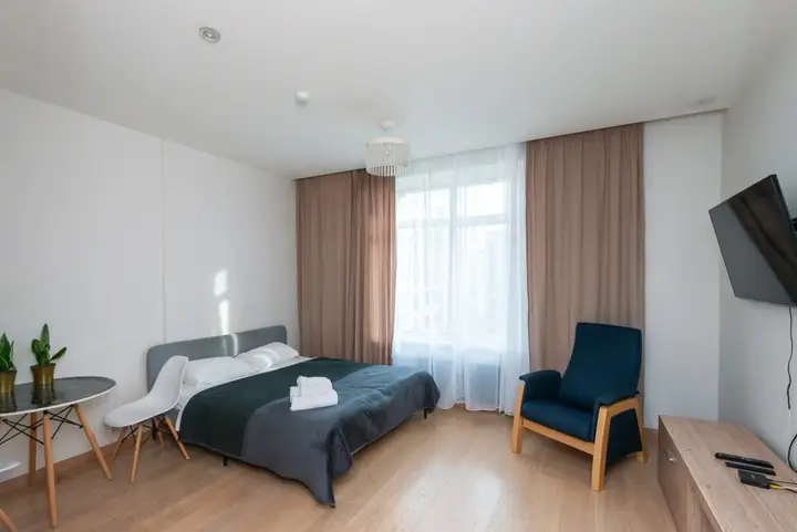 Москва: Апартаменты #2 Cosy studio for 2+1 by Lo Apartments