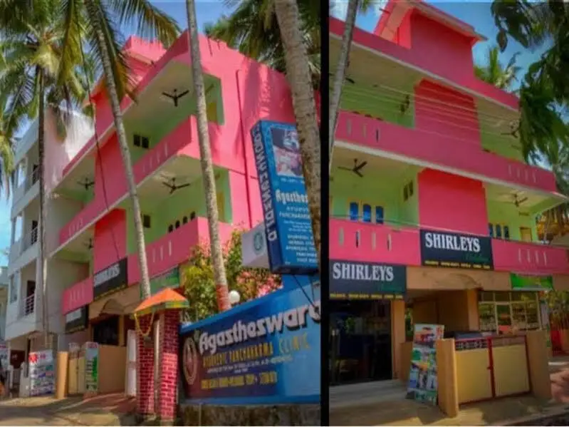 Ковалам: Shirleys Beach Hotel