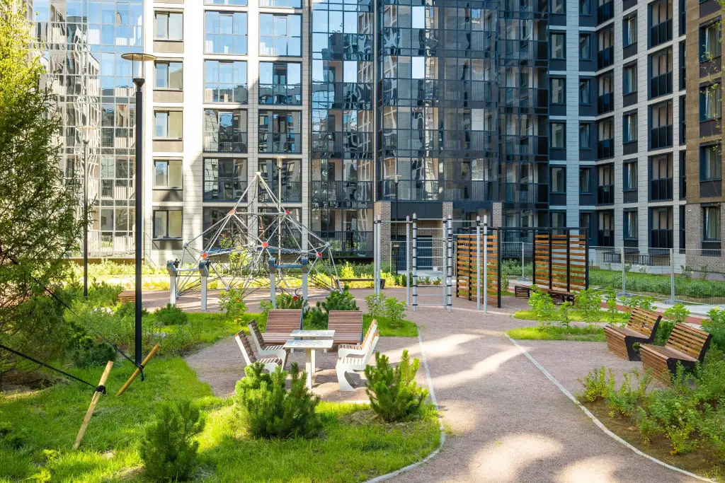 Санкт-Петербург: Апартаменты GLOBALSTAY. Стильная 1-комн квартира в новом ЖК Панорама у Парка Сосновка