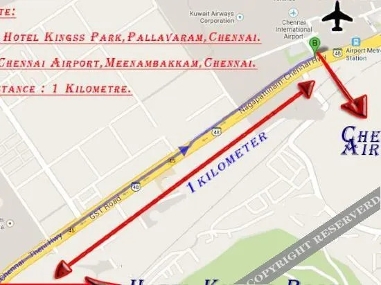 Ченнаи: Hotel Kingss Park