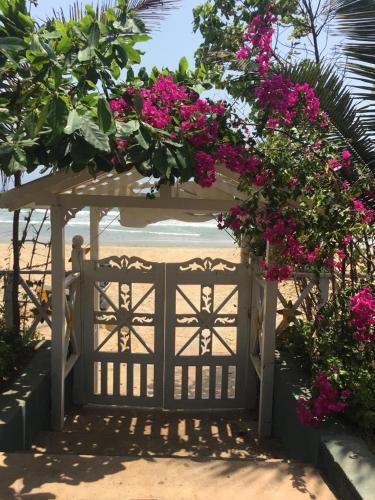 Бенаулим: Pele's Windsong Wood Cottage on the beach