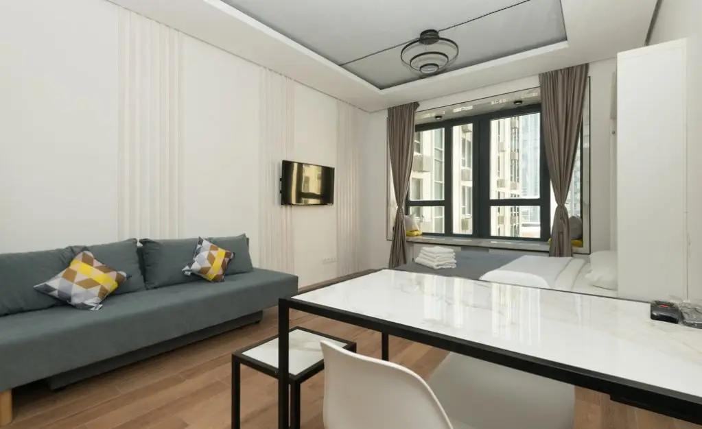 Москва: Апартаменты #2 Black studio for 2+2 by Lo Apartments