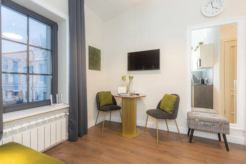 Москва: Апартаменты Novokuznetskaya GREEN STUDIO