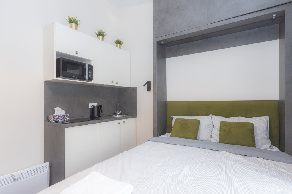 Москва: Апартаменты Novokuznetskaya GREEN STUDIO