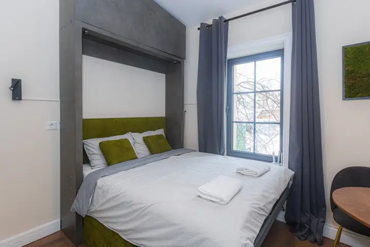 Москва: Апартаменты Novokuznetskaya GREEN STUDIO