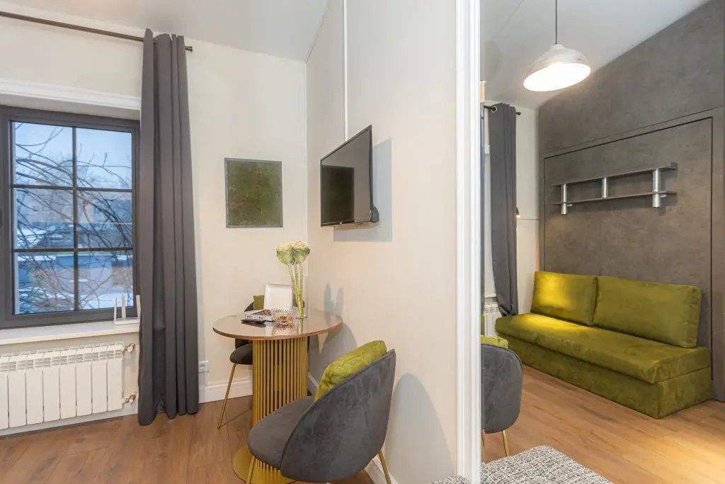 Москва: Апартаменты Novokuznetskaya GREEN STUDIO