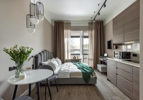 Квартира Студия Relax с балконом PITER APARTMENTS на Лиговском — фото 1