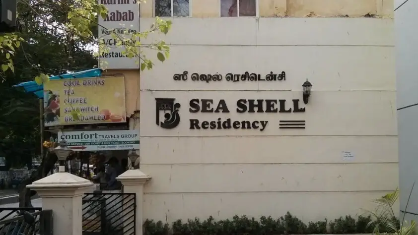 Ченнаи: Sea Shell Residency  (Opp US Consulate).
