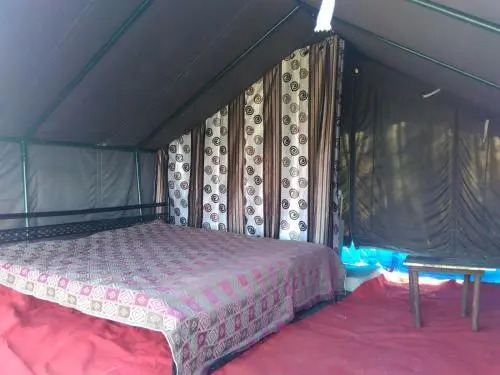 Техри: Dhanaulti  Wood Camp