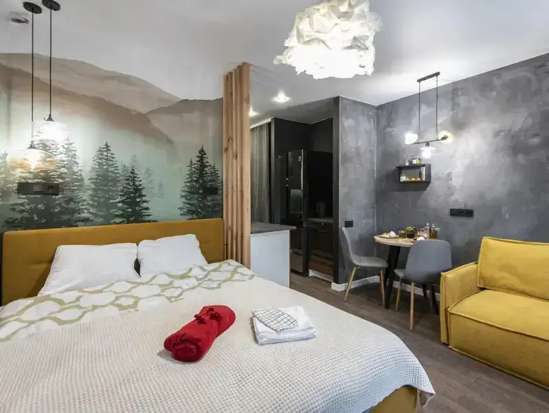 Королев: Апартаменты Дрим Апартменс 524 Forest studio
