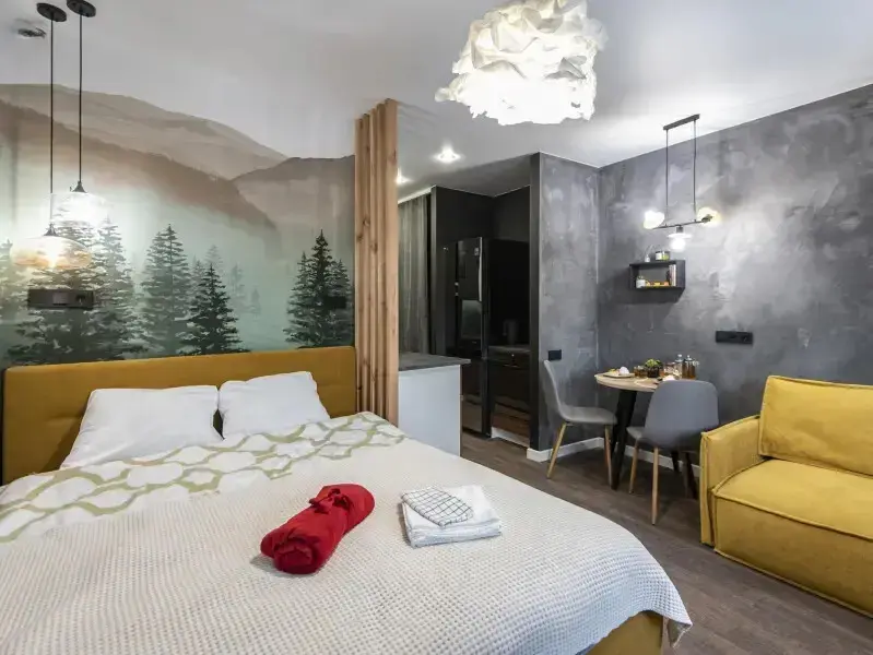 Королев: Апартаменты Дрим Апартменс 524 Forest studio
