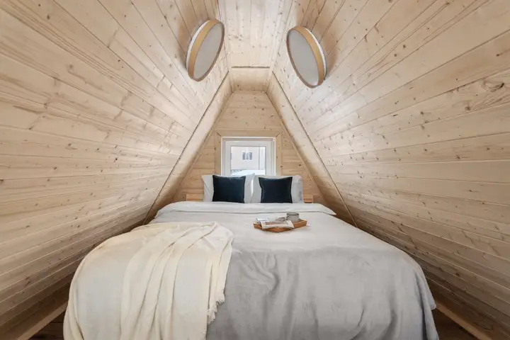 Сосново: Частный дом A-frame с сауной