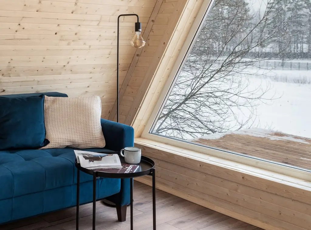 Сосново: Частный дом A-frame с сауной