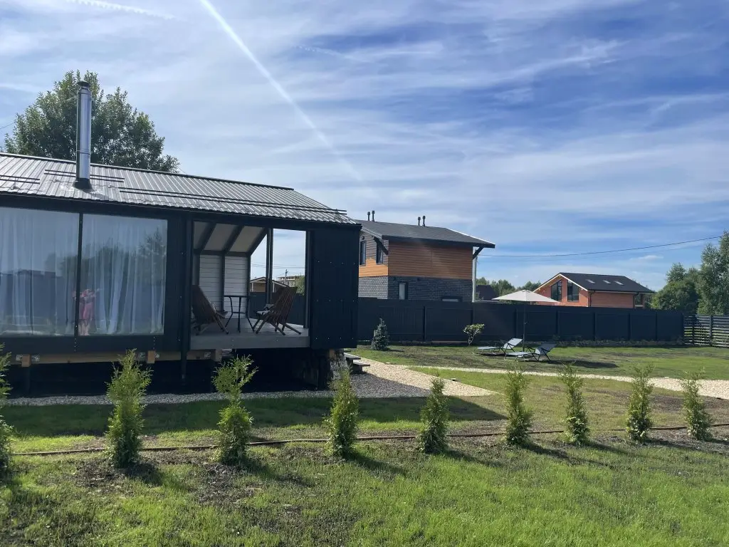 Частный Дом Two House River 1+1 с уличным СПА — фото 1