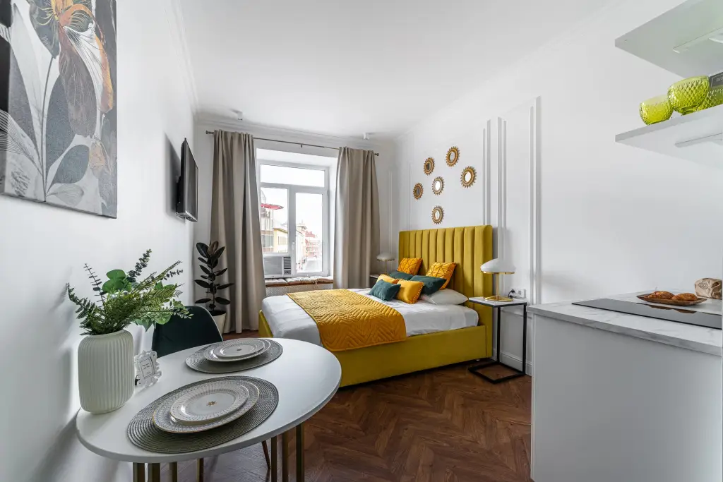Апартаменты D apartments студия с видом на Невский проспект 3 — фото 1