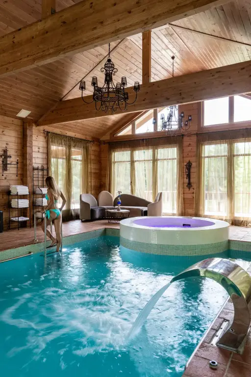 Одинцово: Derevyannyij Kottedzh S Bassejnom I Banej Guest House