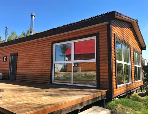 Дом с баней и камином — фото 1