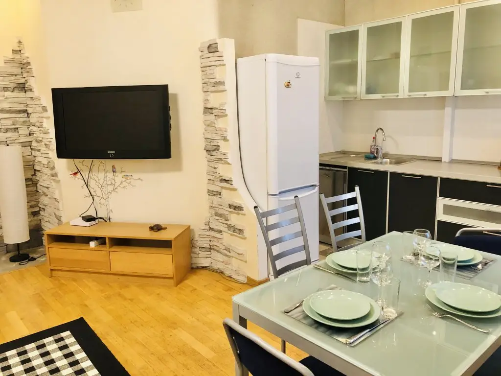 Москва: Goldapart Smolenskij Bulvar Apartments